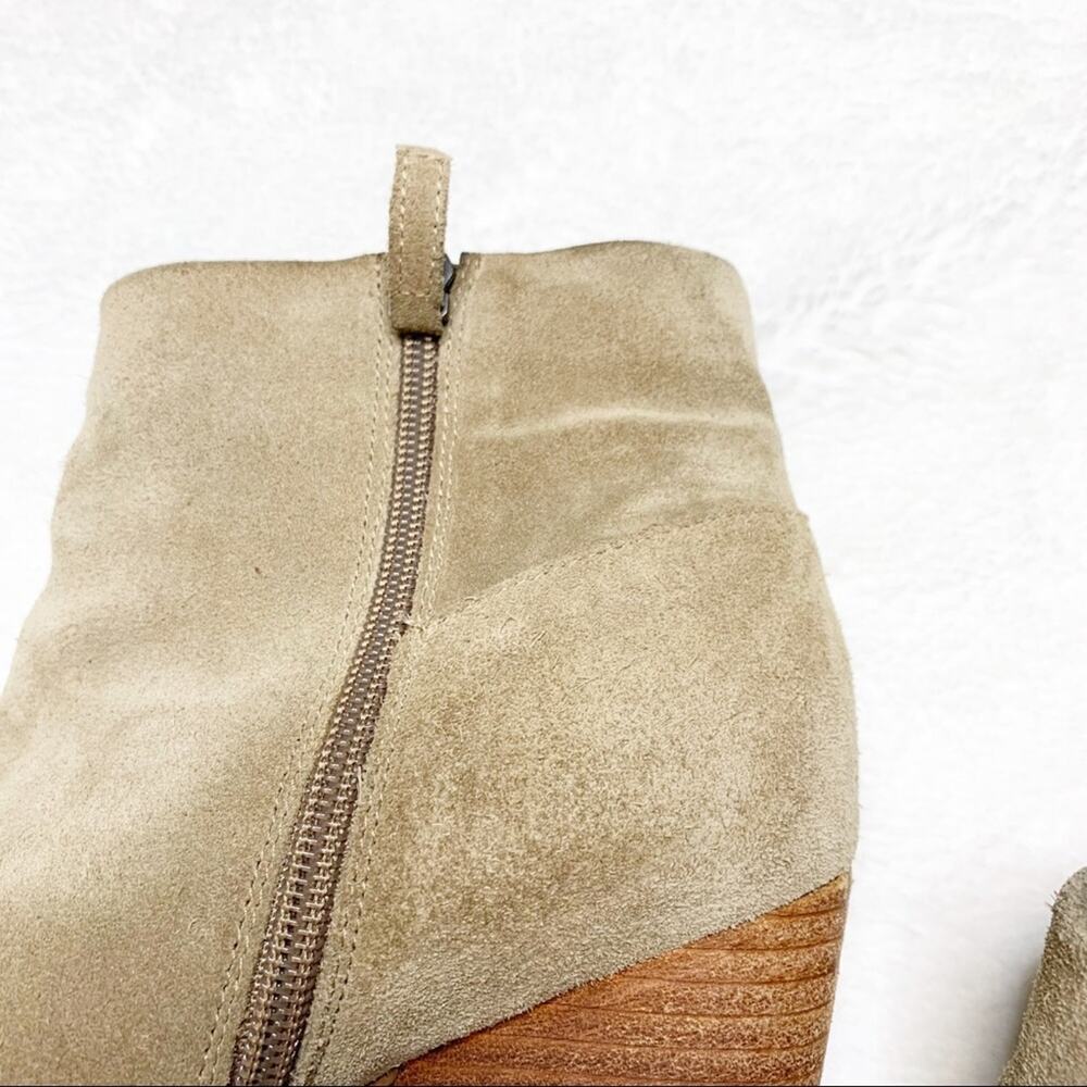 CROWN VINTAGE Suede Fall Bootie Tashaa Ankle Boots size 8.5 M - Picture 9 of 12